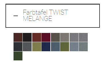Farbtafel-Twist-Melange